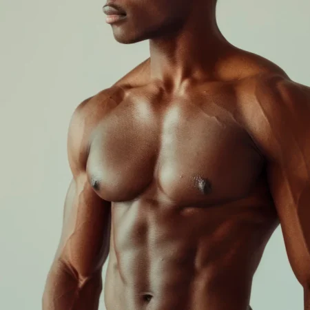 Chest and muscle definition