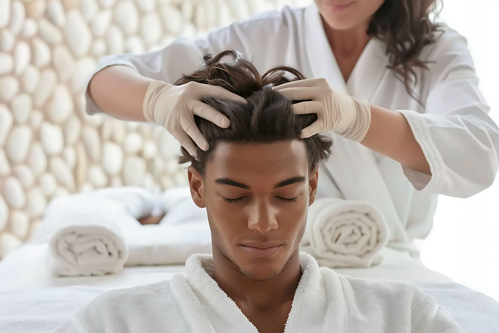 PRP for hair on the scalp